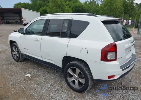 2016 Jeep Compass High Altitude Edition z USA, uszkodzony, nr VIN 1C4NJDEB8GD545452